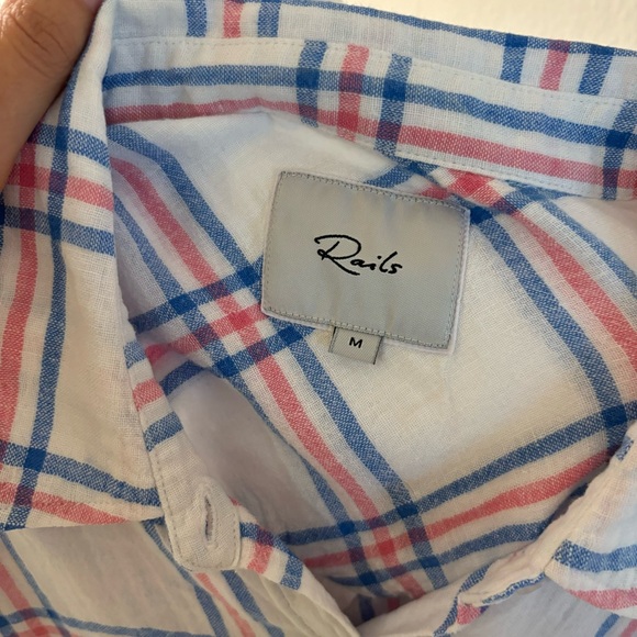 Rails Whitney Plaid Shirt size M - Picture 8 of 8